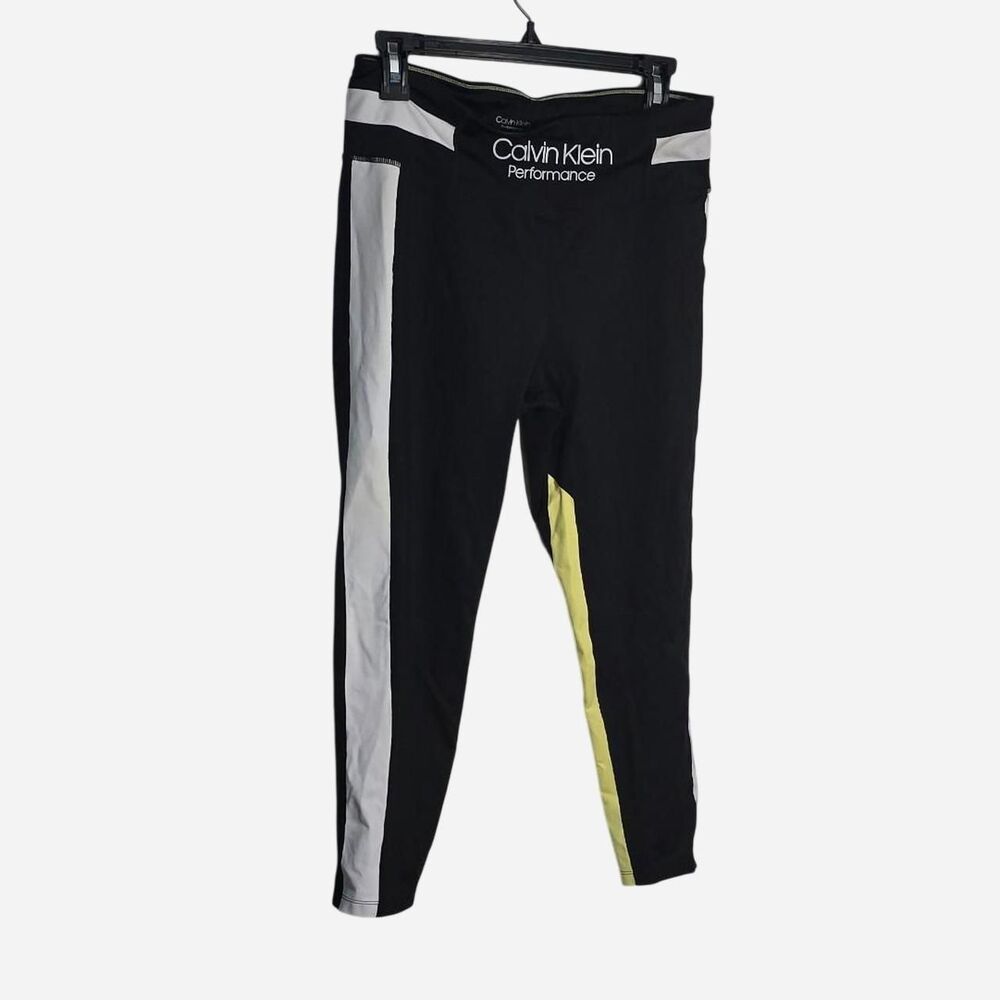 Calvin Klein Performance Leggings Women's Size XL Extra Large High Rise Athletic